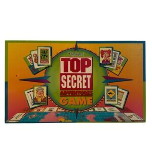 Highlights Top Secret Adventures Game Kids Geography Spy Board Game Complete